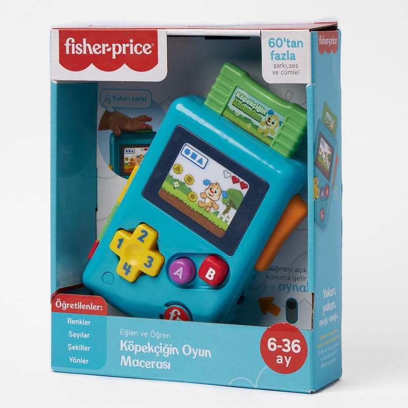 Eğitici Oyuncaklı İsme Özel Ahşap Oyuncak Kutusu