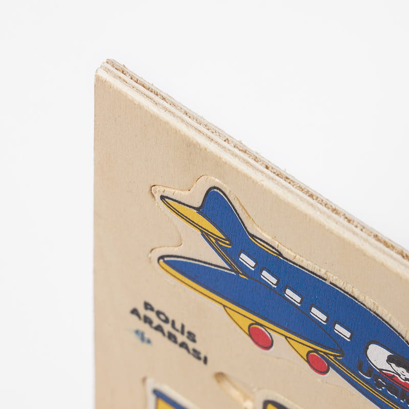 Eğitici Puzzle Setli Ahşap Oyuncak Kutusu