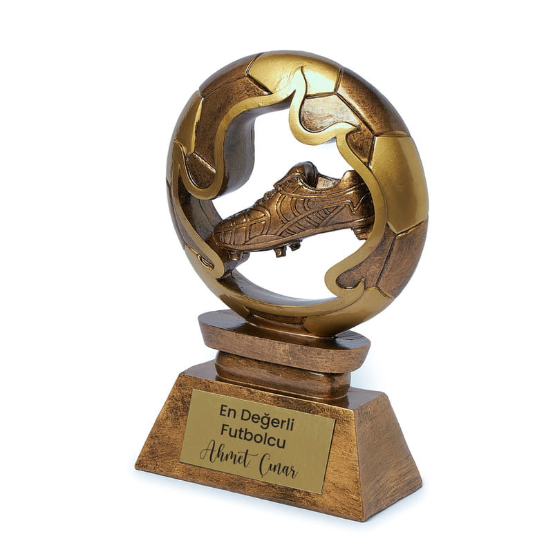 En Değerli Futbolcu Ödülü Dekoratif Krampon Biblo
