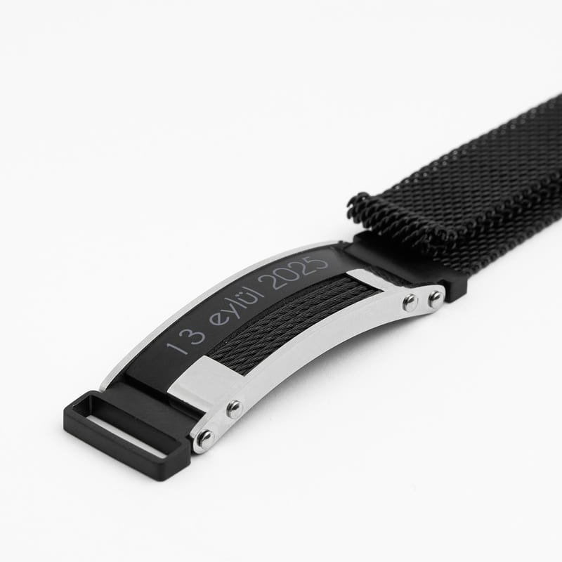 Erkeğe Özel İsim Yazılı Magnetli Bileklik