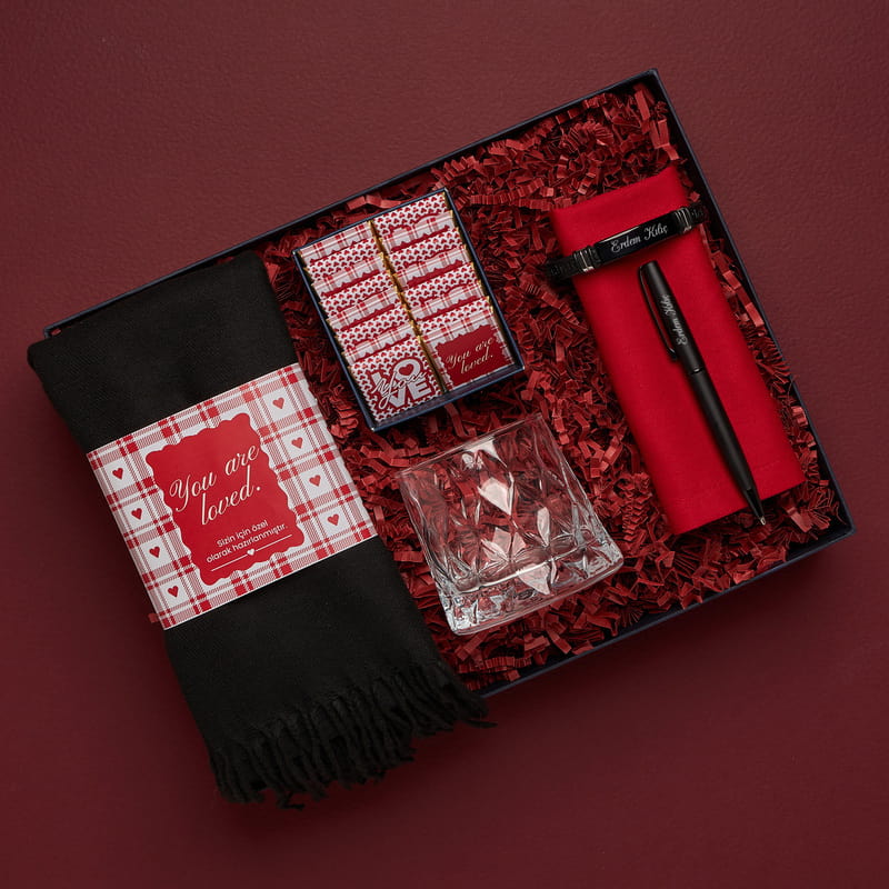 Erkek Sevgiliye Özel Premium Hediye Kutusu