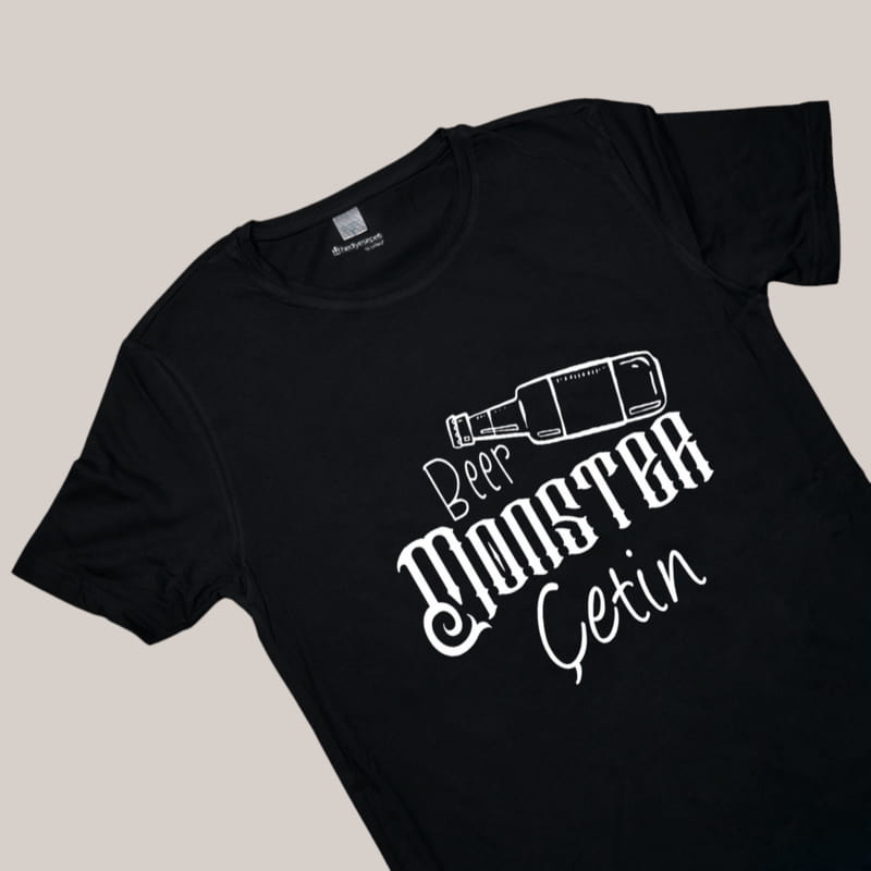 Esprili Baba Tişört ve Bebek Çıtçıtlı Badi Kombini - %100 Pamuklu Kumaş