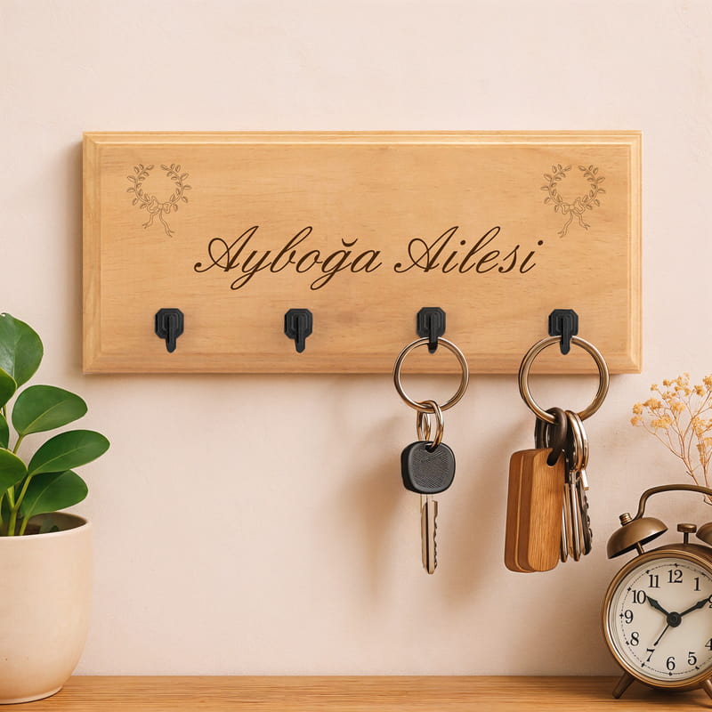 Ev Hediyesi Duvar Anahtarlığı