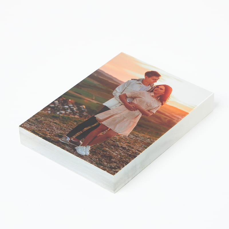 Fotoğraf Baskılı Akrilik Foto Blok Çerçeve - Çift Yönlü Baskı