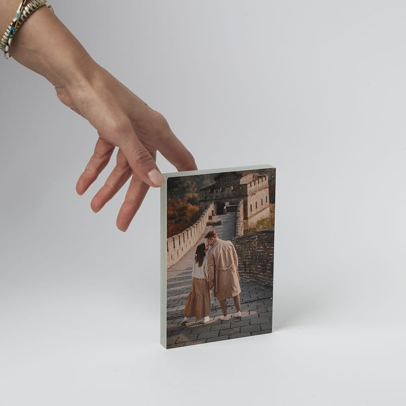 Fotoğraf Baskılı Akrilik Fotoğraf Çerçevesi 10x15 cm - Çift Yönlü Baskı