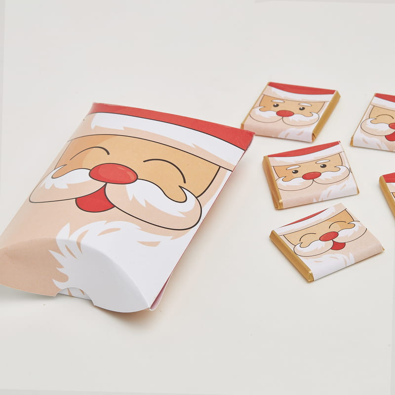 Fotoğraflı İskambil Kartları Çikolatalı Yılbaşı Hediye Kutusu