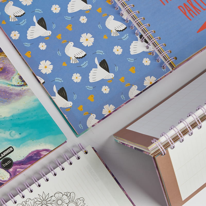 Hayallerinin Peşinden Git Tasarımlı Konuşan Ajanda