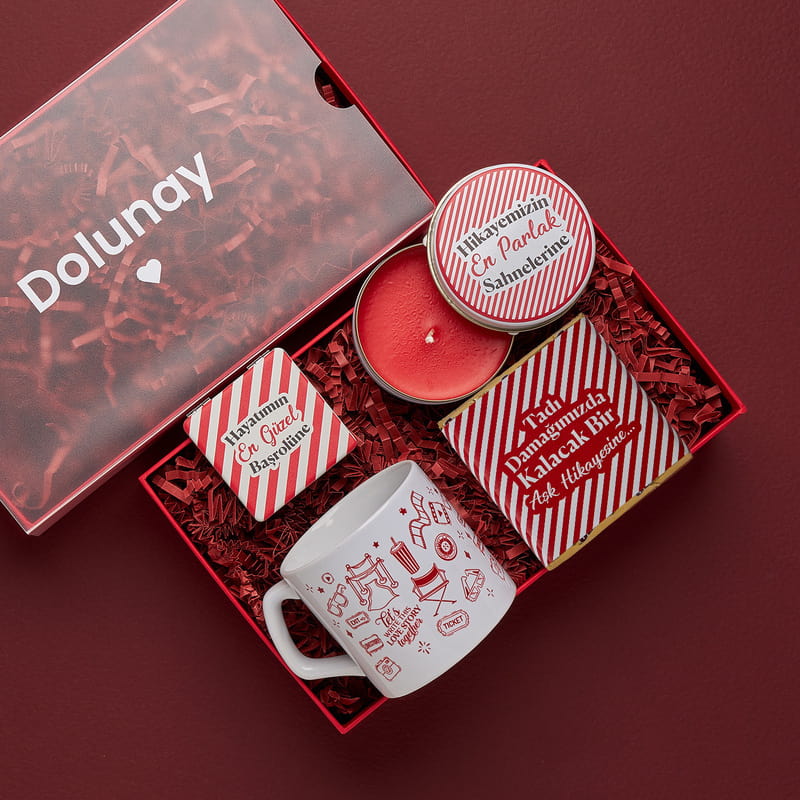 Hayatımın Başrolüne Romantik Sevgili Hediye Kutusu