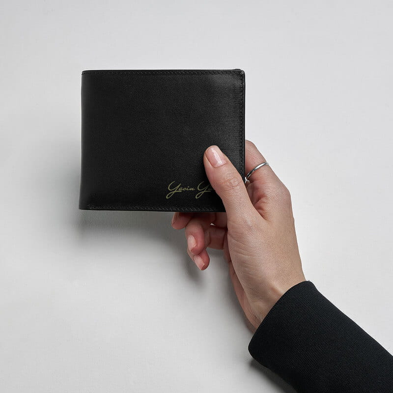 İmza Stilli İsme Özel Cüzdan - Hakiki Deri