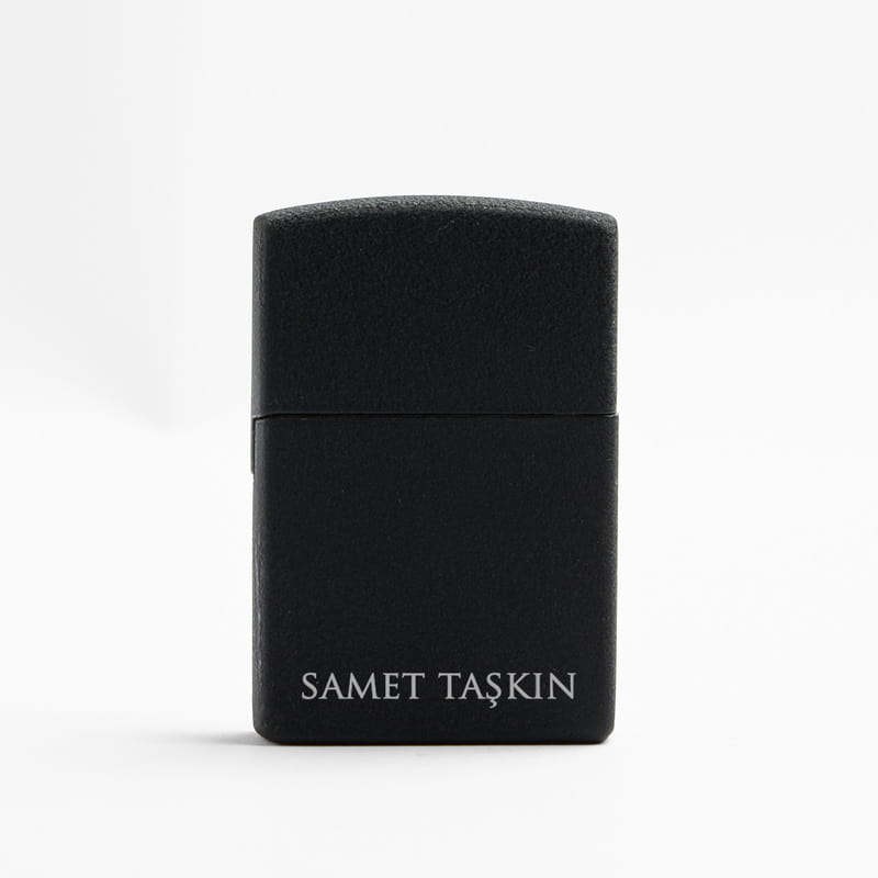 İsim Yazılı Metal Benzinli Çakmak