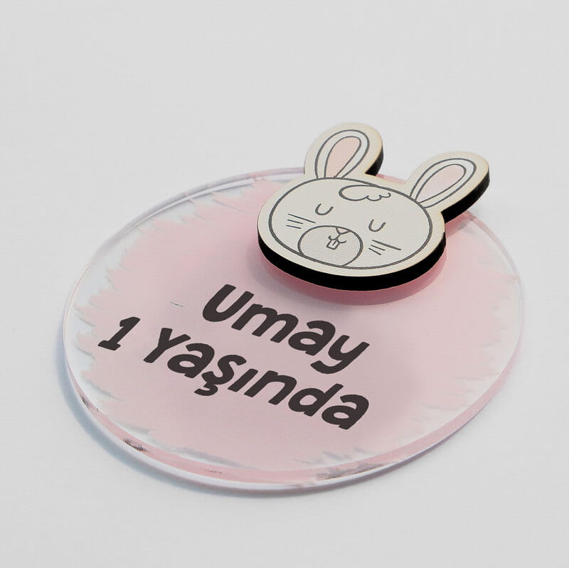 İsimli Yeni Yaş Doğum Günü Magnetleri - 10'lu Set