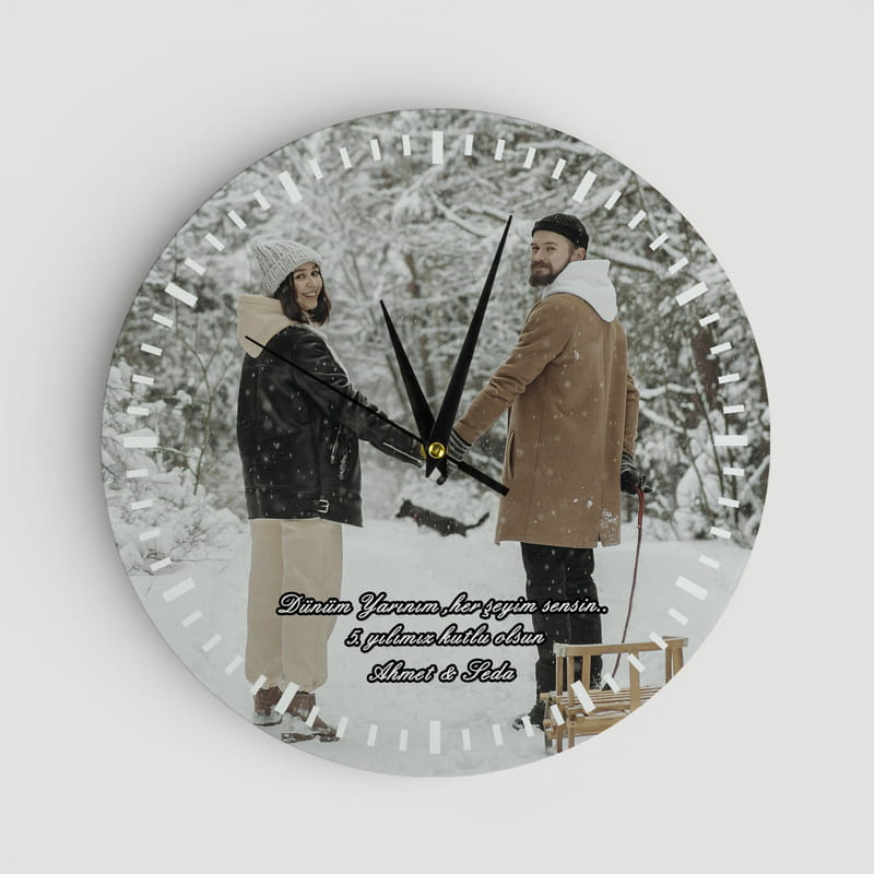 İsme Özel Duvar Saati