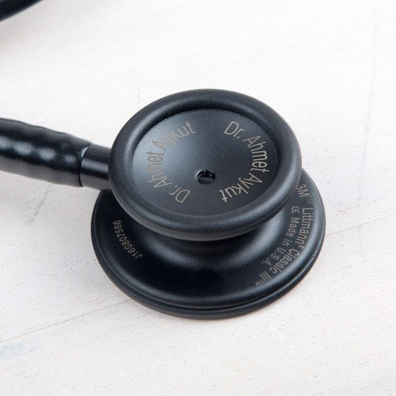 İsme Özel Littmann Black Edition Steteskop