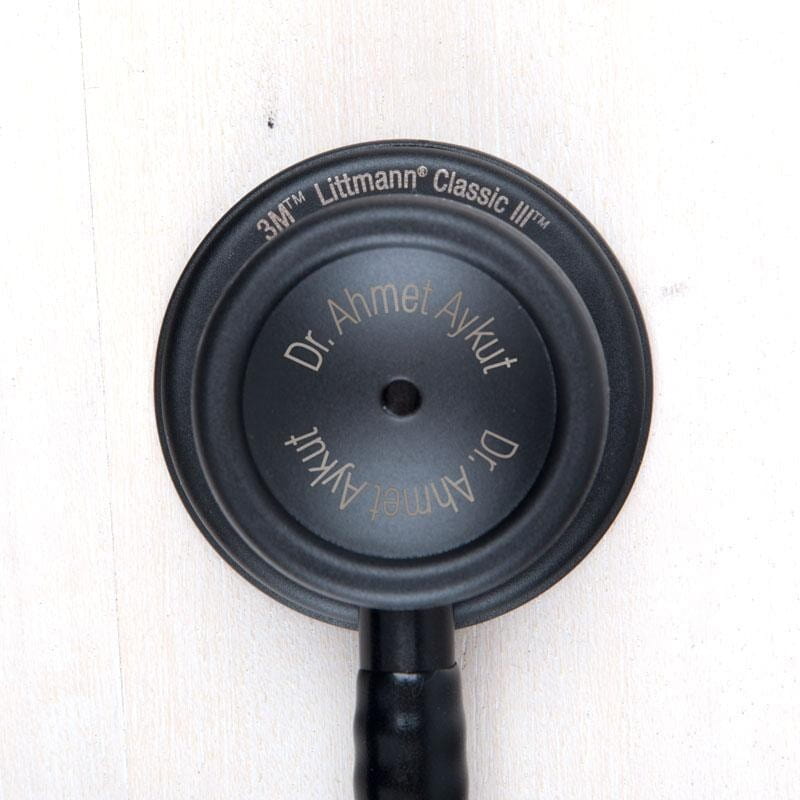 İsme Özel Littmann Black Edition Steteskop