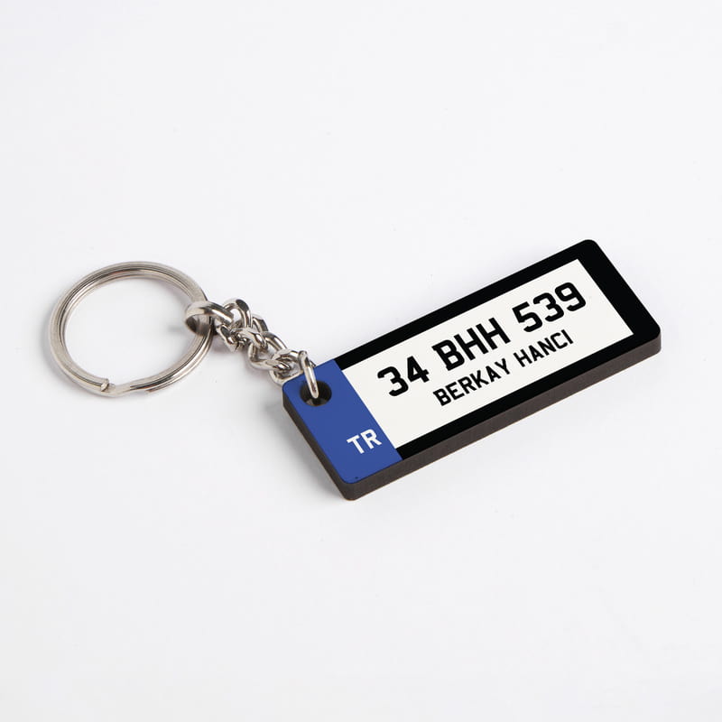 İsme Özel Plaka Anahtarlık ve Çakmak Hediye Seti