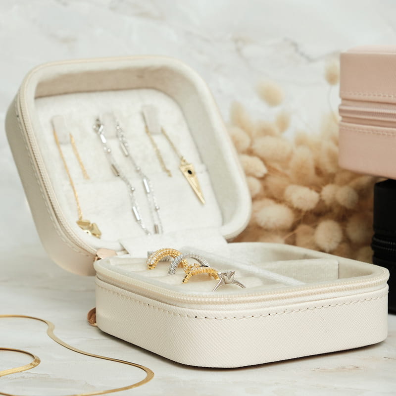 İsme Özel Taşınabilir Mücevher Takı Çantası