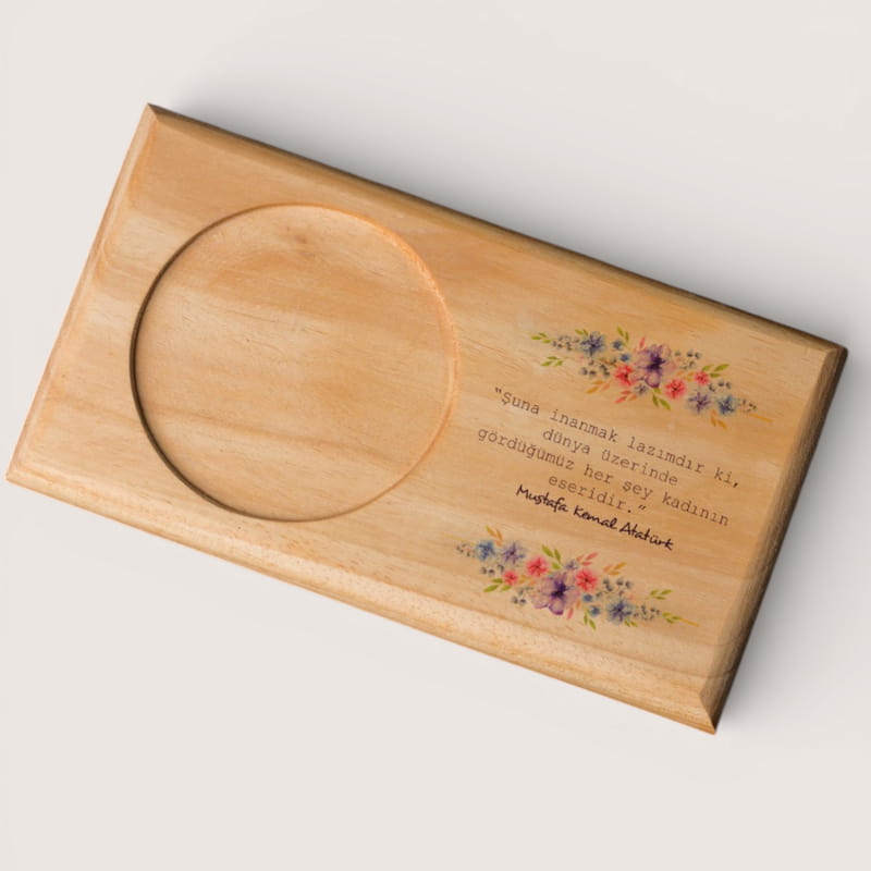 Kadınlara Hediye Motivasyon Mesajlı Kupa Sunum Seti