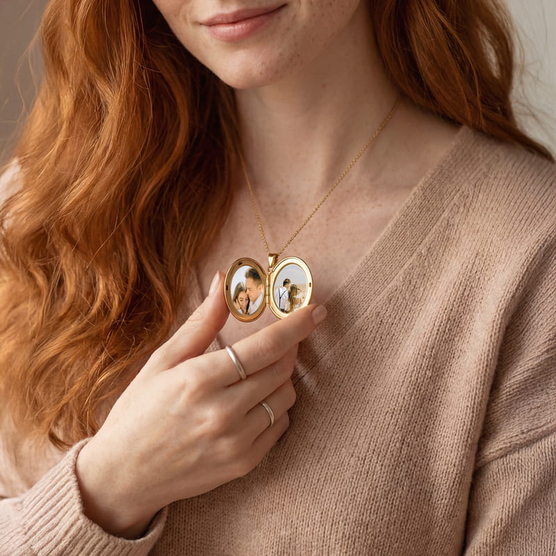 Kalbimin İlk Baharı Papatya Tasarımlı Anı Kolye Çikolata Kutusu