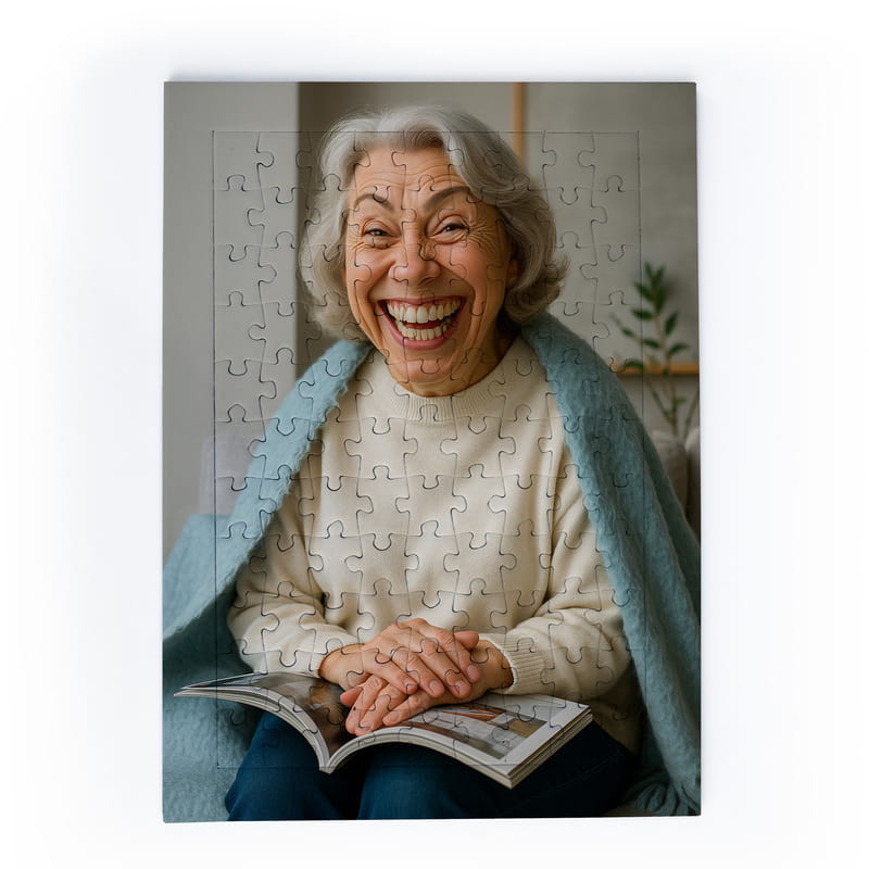 Karikatür Tasarımlı 99 Parça Puzzle