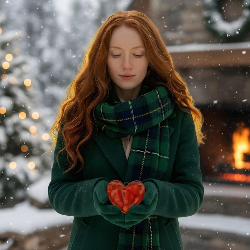 Kırmızı Kalpli El Isıtıcısı