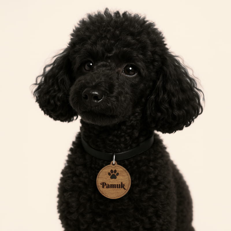 Kişiye Özel Ahşap Evcil Hayvan İsimliği