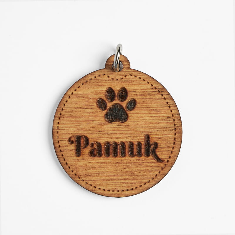 Kişiye Özel Ahşap Evcil Hayvan İsimliği