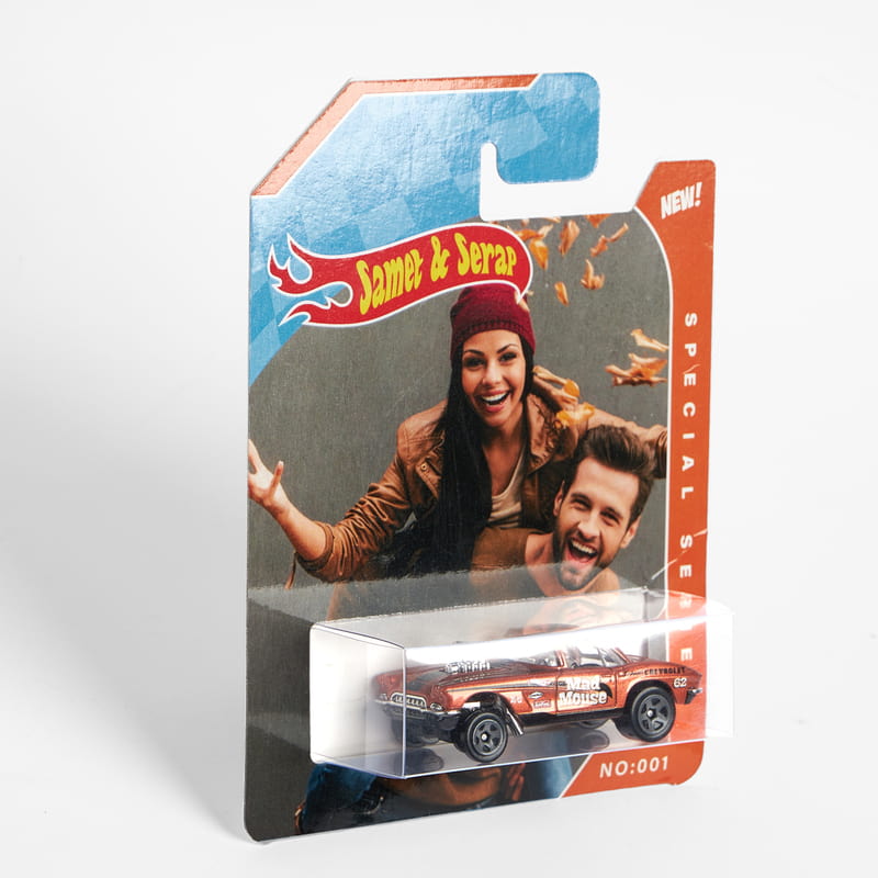 Kişiye Özel Ambalajlı Model Oyuncak Araba