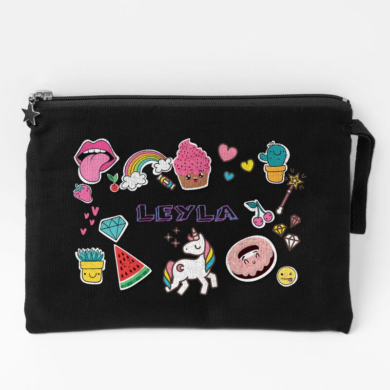 Kişiye Özel Eğlenceli Kanvas El Çantası