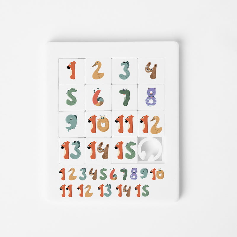 Kişiye Özel Fotoğraflı Kaydırmalı Çocuk Yapbozu