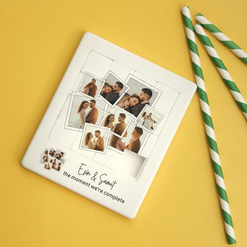 Kişiye Özel Fotoğraflı Kaydırmalı Yapboz