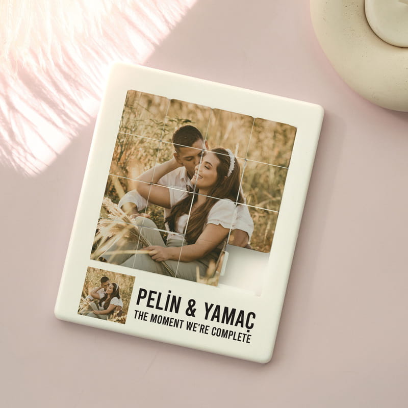 Kişiye Özel Fotoğraflı Kaydırmalı Yapboz