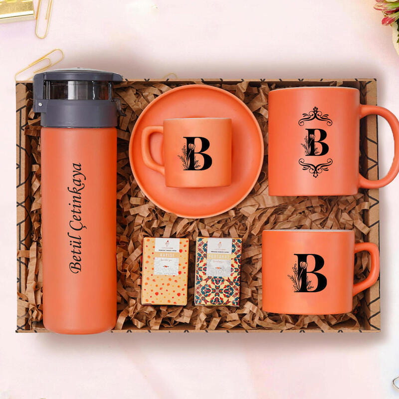 Kişiye Özel İçim Seti Hediye Kutusu