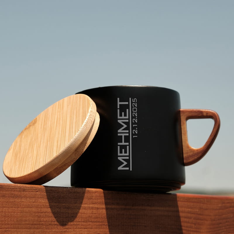 Kişiye Özel İsim ve Tarihli 250 ML Termos Bardak