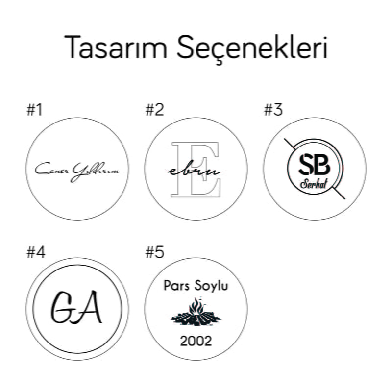 Kişiye Özel Kapaklı 500 ml Çelik Bambu Termos - Tasarım Seçenekli
