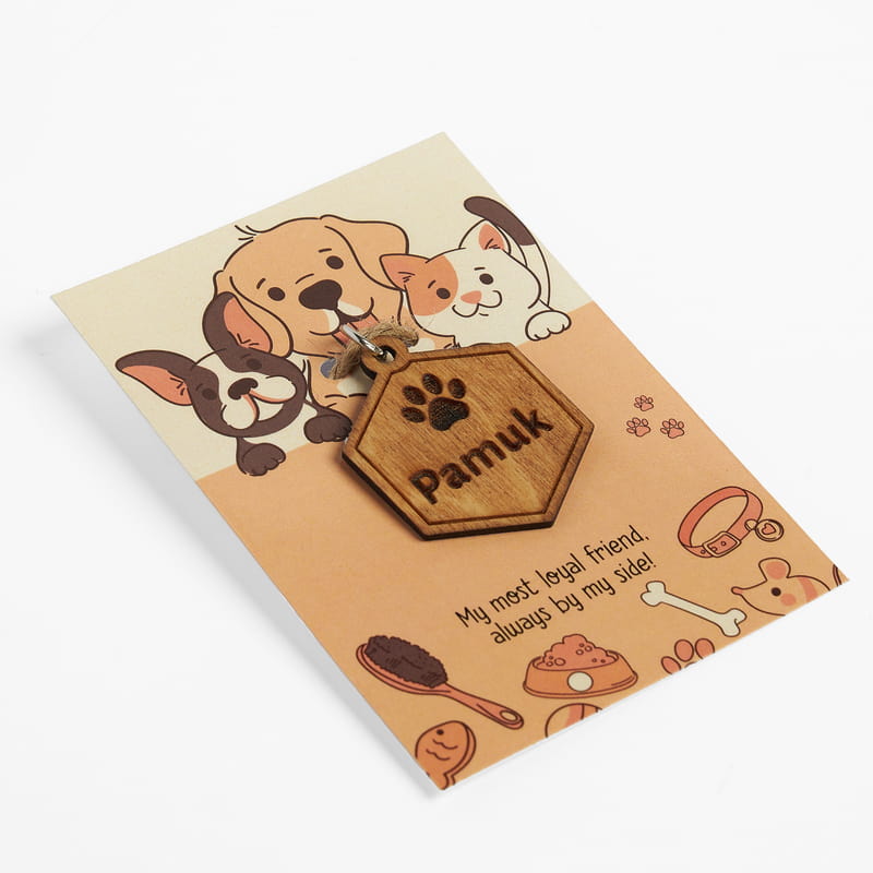 Kişiye Özel Kedi Köpek Tasma İsimliği