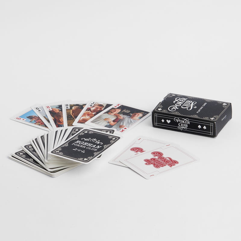 Kişiye Özel Poker Club İskambil Kartları