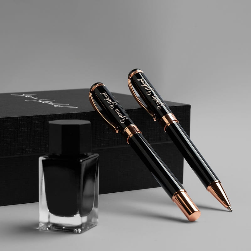 Kişiye Özel Premium Kutulu Kalem Seti