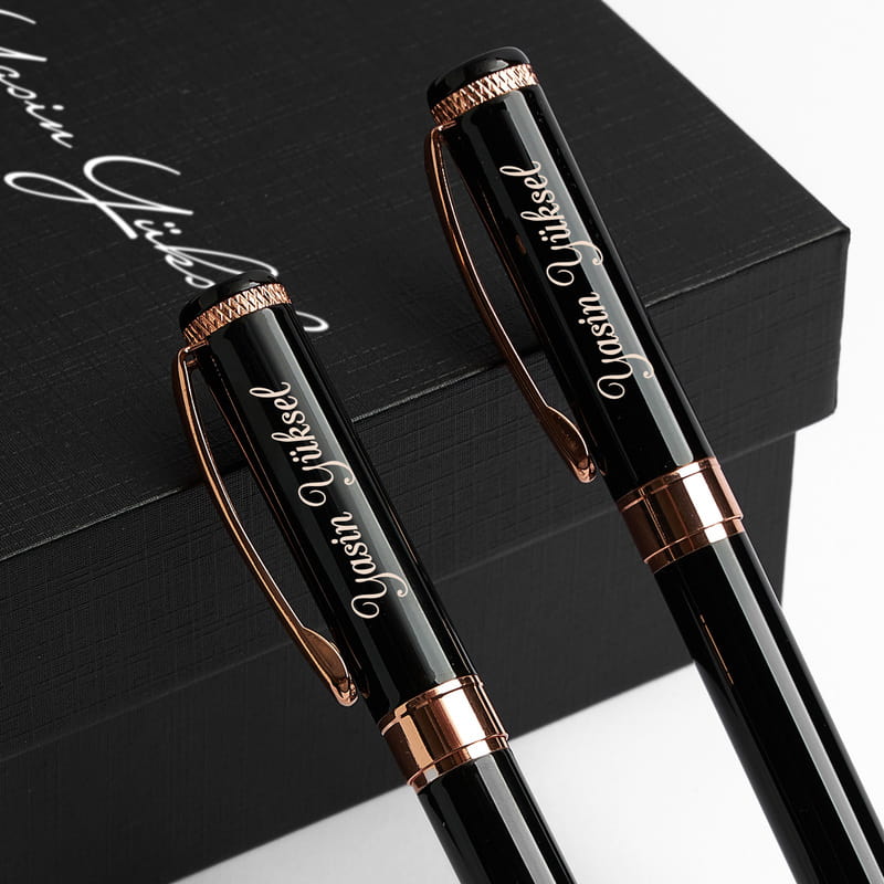 Kişiye Özel Premium Kutulu Kalem Seti