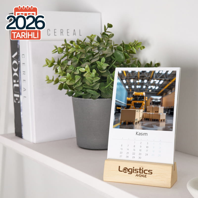 Kişiye Özel Şirket Logo Baskılı Kurumsal 2026 Takvim