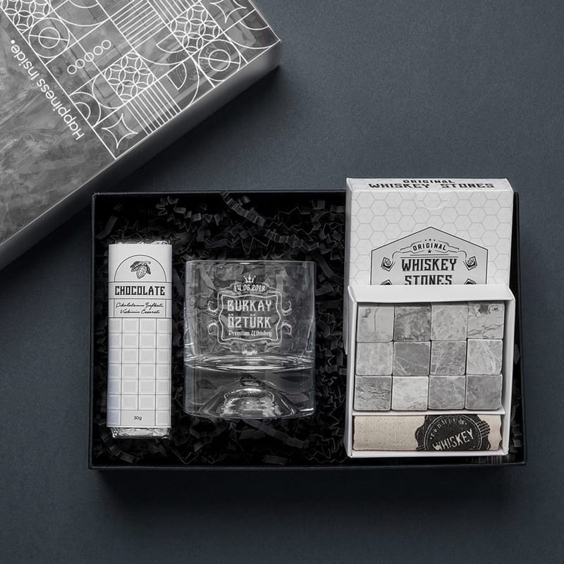 Kişiye Özel Viski Sever Hediye Kutusu
