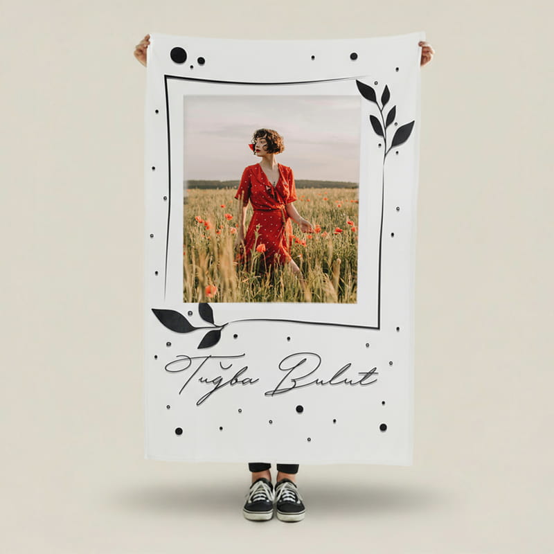 Kız Arkadaşa Hediye Tv Battaniyesi - Tek Kişilik Battaniye