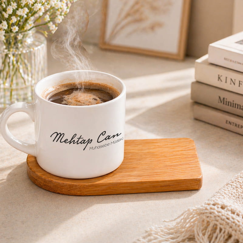 Kurumsal Hediye Baskılı Fincan Bardak