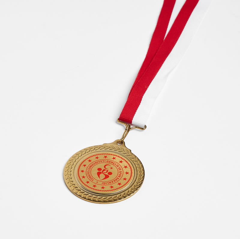 Kurumsal Logolu Gold Madalya