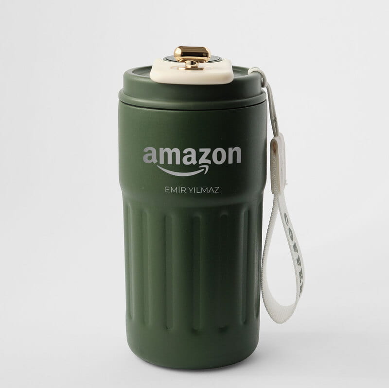 Kurumsal Logolu Led Isı Göstergeli Termos