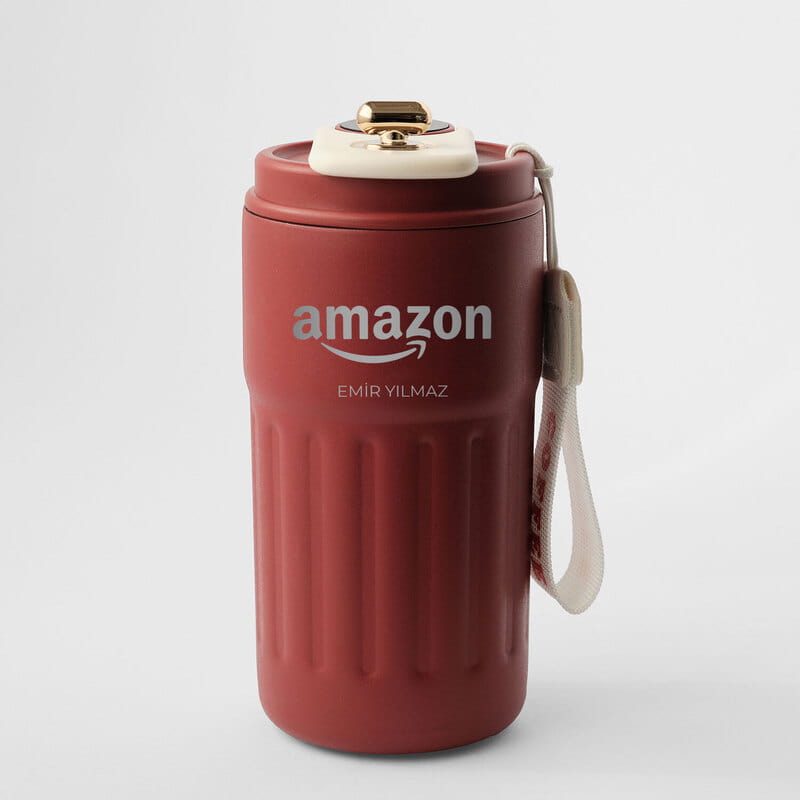 Kurumsal Logolu Led Isı Göstergeli Termos