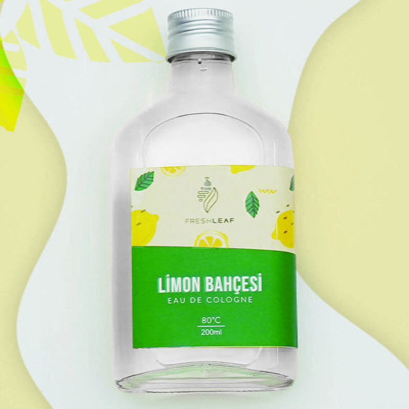 Limon Bahçesi Kolonya Suluk Kahve El kremi Sabun Hediye Kutusu