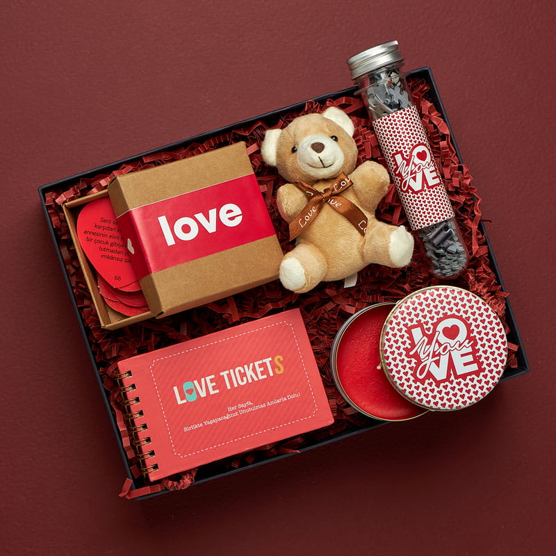 LOVE Sevgili Hediye Kutusu