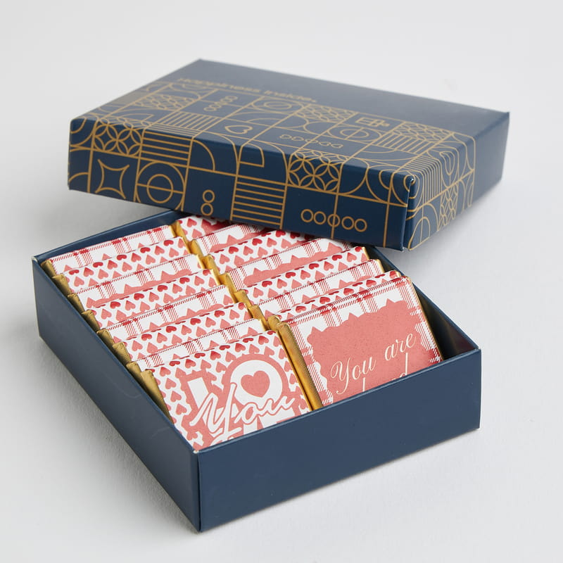 Love You Tasarımlı Romantik Sevgiliye Hediye Kutusu