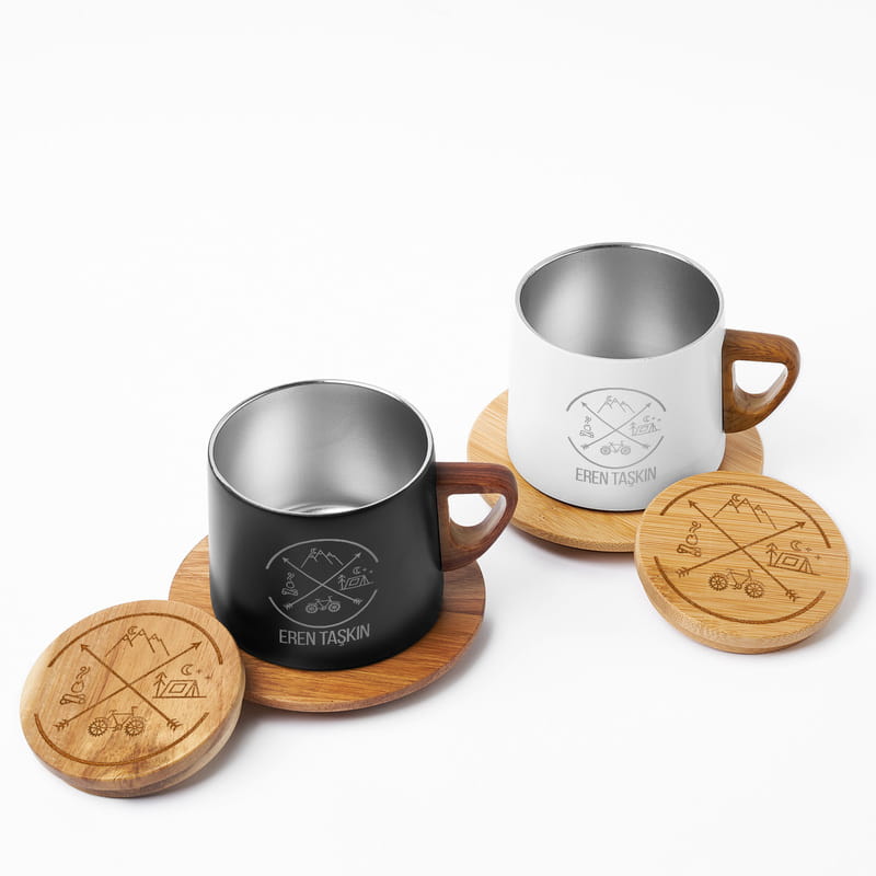 Macera Ruhlu Kampçılara İsimli Termos Kupa