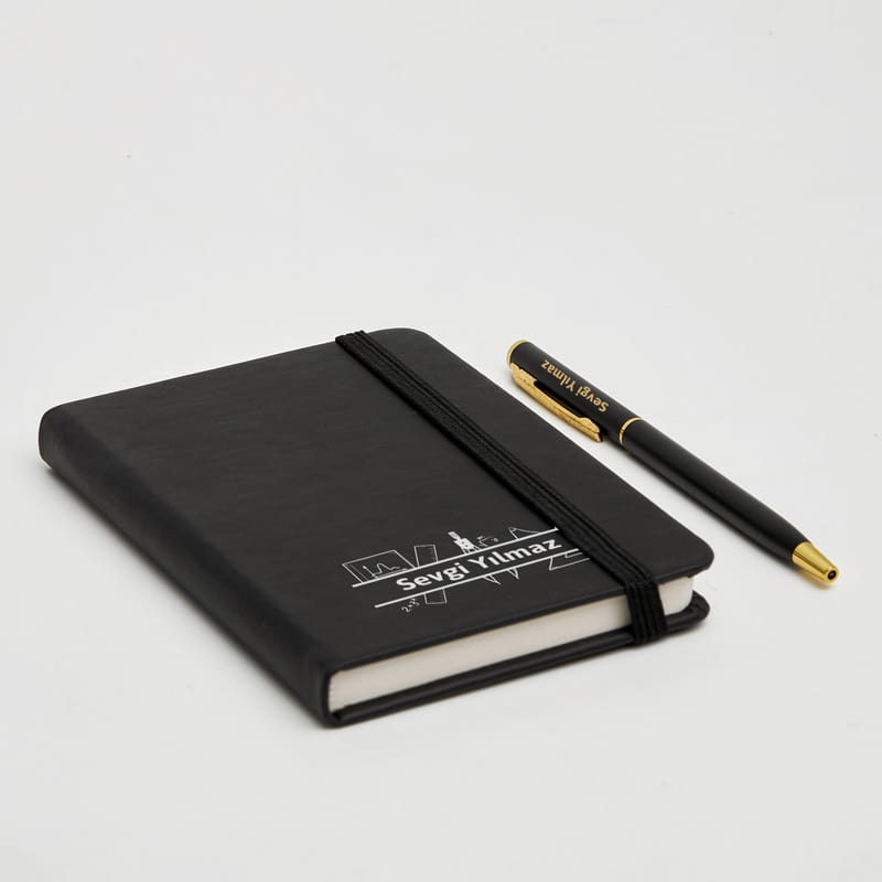 Matematik Öğretmenine Özel İsimli Defter Kalem Hediye Seti